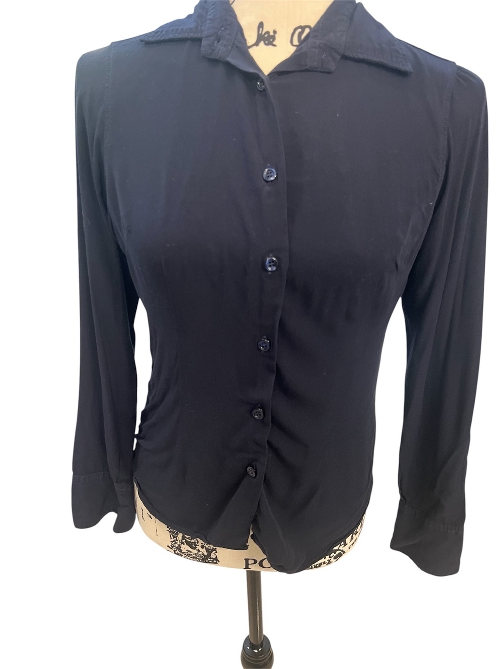 Vintage Y2K NAVA CAMICIE Italian Stretch Button Up Shirt Size Small (IT 40)